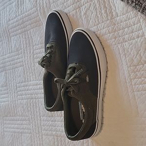 Green and Navy Van's